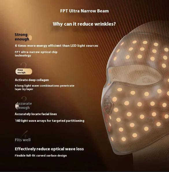 Collagen Light Therapy Mask - Photon Beauty Device