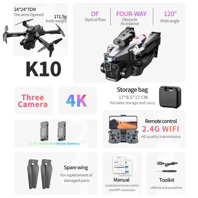 K10 Max Drone Professional