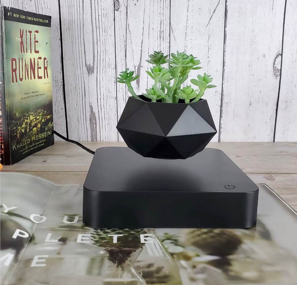 Levitation Rotating Planter - Qubit Pro Max