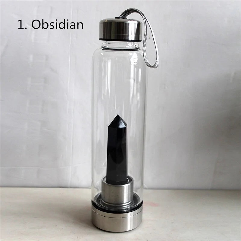 Crystal Infuser Water Bottle