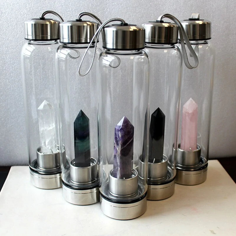 Crystal Infuser Water Bottle