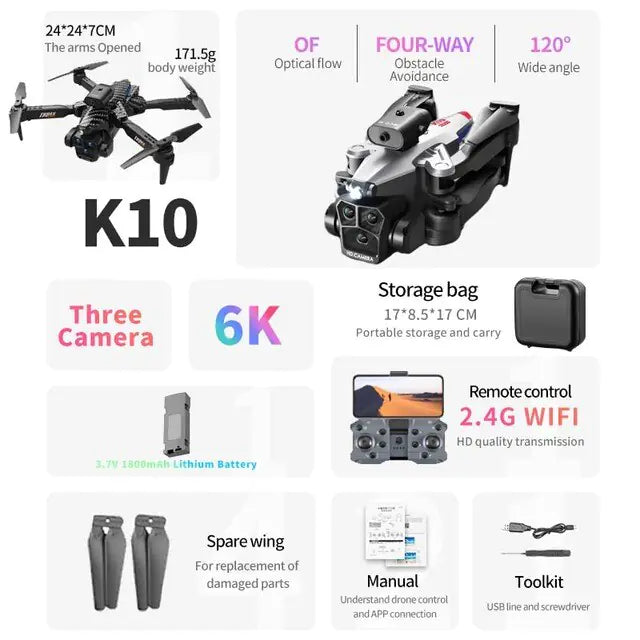 K10 Max Drone Professional