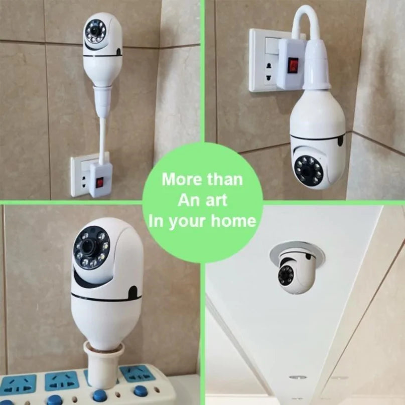 Bulb Surveillance Camera Home Gadgets