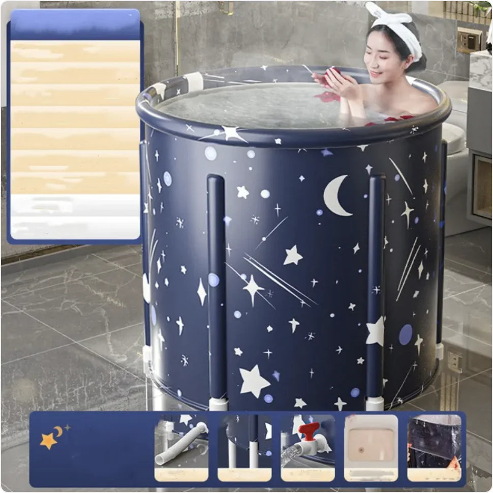 Foldable Heated Bathtub