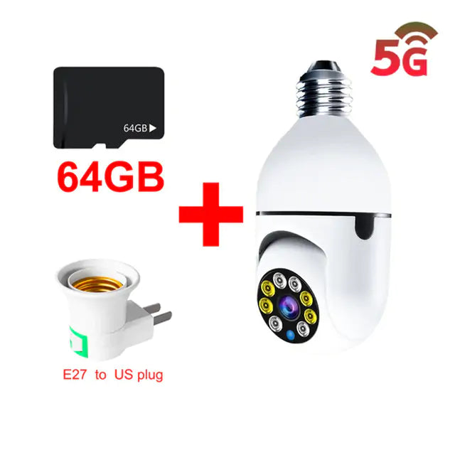 Bulb Surveillance Camera Home Gadgets