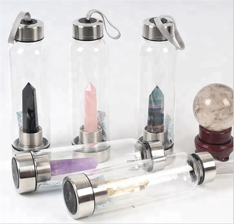 Crystal Infuser Water Bottle