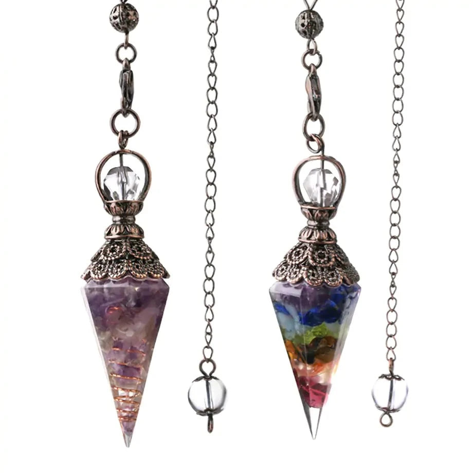 Chakra Healing Pendulum Crystals