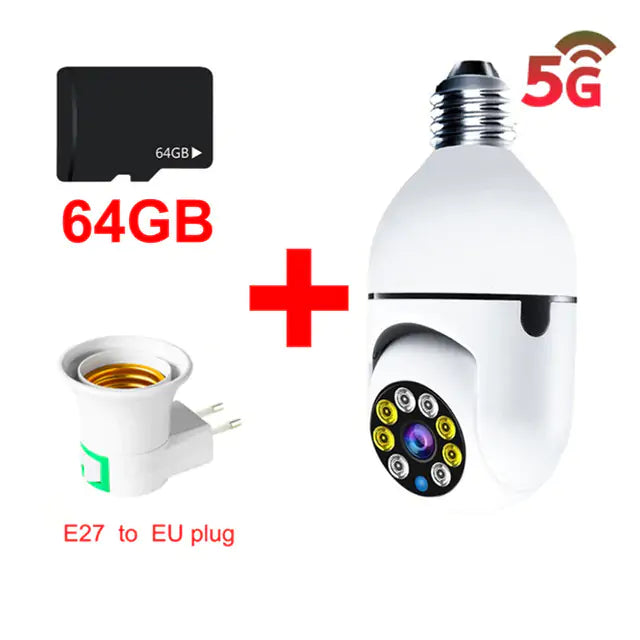 Bulb Surveillance Camera Home Gadgets