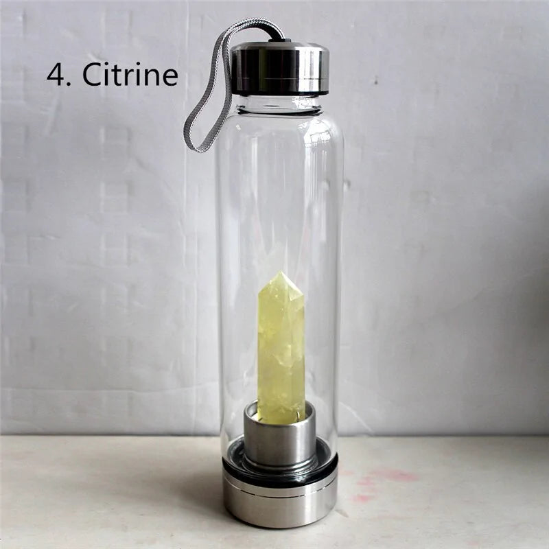 Crystal Infuser Water Bottle