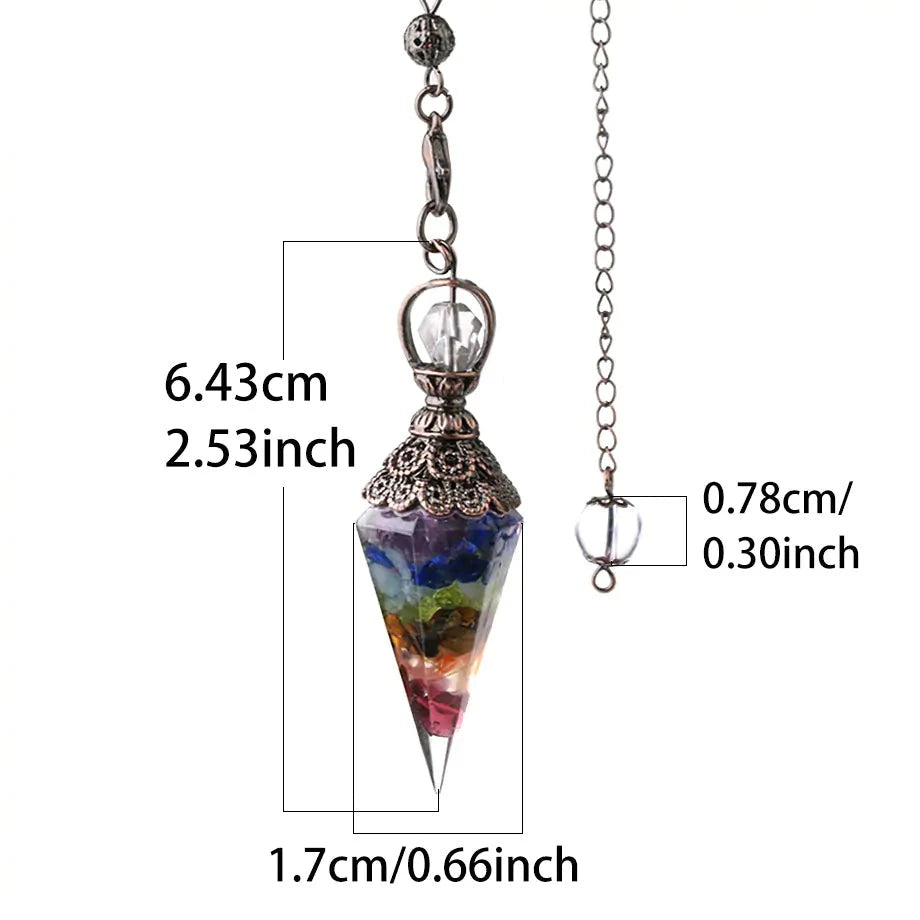 Chakra Healing Pendulum Crystals